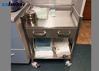 Tylne szafki meblowe 2 szuflady z kółkami Chirurgiczne archiwizowanie narzędzi stomatologicznych